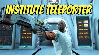 Institute Teleporter  Fallout 4 Mods [upl. by Yrallih]