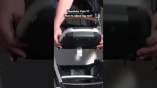 Uppababy Vista V2 How to Adjust the LegRest [upl. by Alym115]