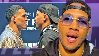 David Morrell calls Benavidez TRASH amp reacts to heated press conference [upl. by Ronnoc214]