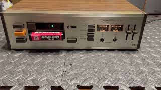 Realistic TR801 8 Track Player Demo [upl. by Yrennalf171]