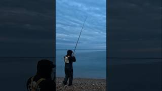 Morning Views on Chesil Beach ⛱️ seafishing theshorehunter chesilbeach breamfishing shorts [upl. by Lolande594]