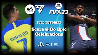 Master the Epic LastMinute Celebration FIFA 23 amp EA FC24 Tutorial  Next Gen Consoles Only 4K HD [upl. by Nace]