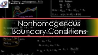 Solving the 1D HeatDiffusion PDE Nonhomogenous Boundary Conditions [upl. by Tepper]