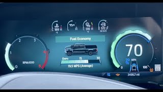 Highway Fuel Economy 2023 F350 HO Diesel [upl. by Vedetta797]