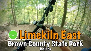 Quick Look  Sunday flow on Limekiln East  Brown County State Park Indiana [upl. by Tevis]