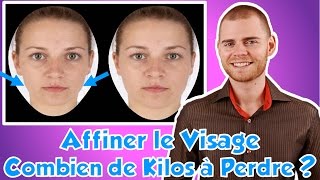 MAIGRIR pour AFFINER le VISAGE  COMBIEN de KILOS à PERDRE  ⚖️ NutritionStyle 6 [upl. by Muns208]