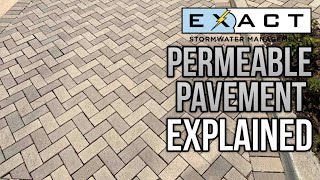 Permeable Pavement  Explained  Exact [upl. by Nevins265]