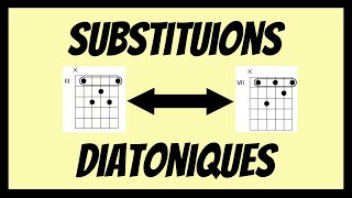 Les substitutions diatoniques daccords en guitare jazz ou comment enrichir vos accompagnements [upl. by Catrina]