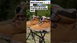 Best Quality winter safety shoes for men shortssafety shoes aliexpress [upl. by Neeliak377]