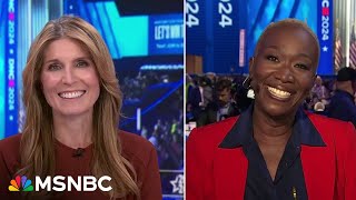 Nicolle Wallace and Joy Reid talk about the vibeshift at the DNC [upl. by Lindon]