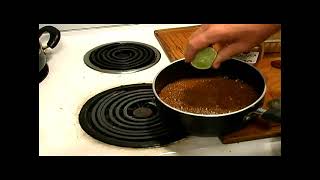 Adding Rum amp Lime to Calypso Pork Roast [upl. by Ativel]