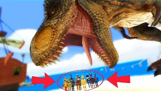 ALL NIGHTMARE ANIMATRONICS vs WORLDS BIGGEST TREX Gmod FNAF Sandbox Funny Moments Garrys Mod [upl. by Kern]