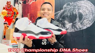 Air Jordan XIV AKA Rip HamiltonCandy Cane Unboxing and review NikeCom Purchase [upl. by Hawley]