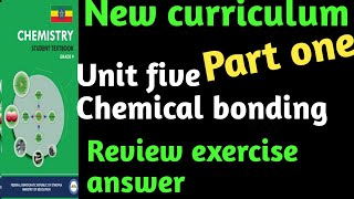 New curriculum Grade 9 chemistry review exercise on unit five part one [upl. by Nahtam]