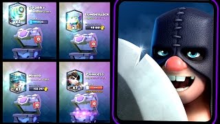 Clash Royale  8 STRAIGHT LEGENDARIES Executioner Gemming [upl. by Faber]