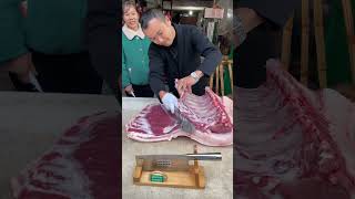 Pork cut  The best piece of meat  Slicing Pork  fresh pork pig Nov 20 [upl. by Eilerua]