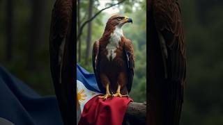 The Philippine Eagle or also known as Monkey eating Eagle  The National Bird of the Philippines [upl. by Ahseikal]