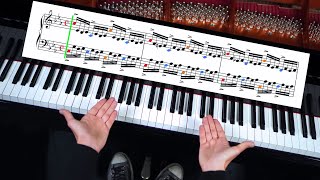 How to Play Bach  Prelude amp Fugue in C minor BWV 847 Tutorial [upl. by Linnet2]