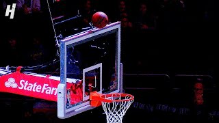 Bucks Fan NAILS INSANE HALFCOURT SHOT off the Top of the Backboard for 10000 🤑 [upl. by Icram203]