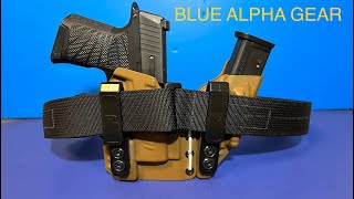 The Perfect Belt For Appendix Carry  Blue Alpha Gear [upl. by Ahsimet]