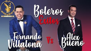 ALEX BUENO VS FERNANDO VILLALONA EN BOLEROS EXITOSALGO ESPECIAL👑 [upl. by Carol-Jean]