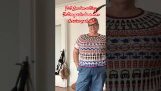 Mon dernier pull tricoté  tricot diy fo knittingsweater callmelondonjumper diycrafts [upl. by Ylrebmik]