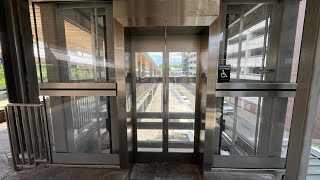 KONE Glass Elevator At The White Plains Metro North Train Station In White Plains NY 05312024 [upl. by Viv]