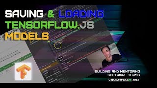 Saving and loading TensorFlowjs models  TensorFlowjs Iris example part 4 [upl. by Rafe]