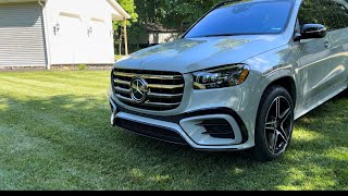 2024 Mercedes Gls 450 review [upl. by Omrelliug]