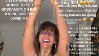 Gabbie Hannas TikTok meltdown august 2022 PART 2 [upl. by Llehctim]