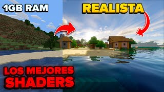 Los 5 Mejores Shaders Realistas para Minecraft Java 121 120 119  AdbraGames [upl. by Haidedej555]