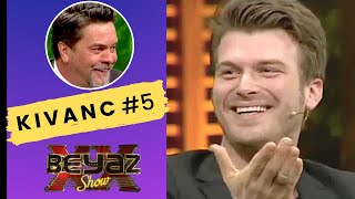 Kivanc Tatlitug ❖ Kivanc Singing ❖ Beyaz Show ❖ Part 5 ❖ Butterflys Dream ❖ English [upl. by Stanislaus184]