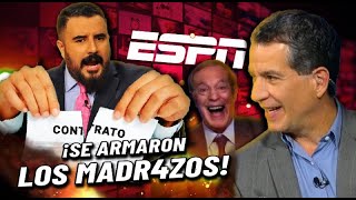 ¡LO MANDA A CHSM ALARCÓN LOGRA QUE CORRAN A ÁLVARO MORALES DE ESPN [upl. by Phiona]