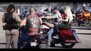 Epic show Arizona Bike Week Scottsdale Westworld [upl. by Negem]