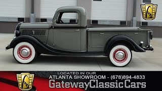 1937 Ford Pick Up Truck  Gateway Classic Cars of Atlanta 300 [upl. by Cuthbert562]