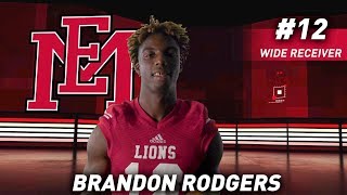 EMCC Wide Receiver Brandon Rodgers [upl. by Ekal]