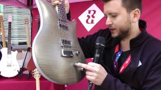 Relish Guitars Ghost Piezo Pickup  Musikmesse 2017 [upl. by Fitalludba]