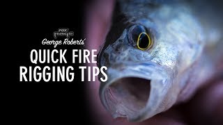 FOX RAGE TV FOUR TIPS FOR WEEDLESS RIGGING [upl. by Yramesor]