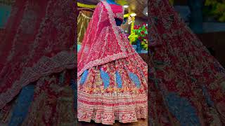 Exclusive Bridal Lehenga Design in Chandni Chowk lehenga chandanichowklehengashopping [upl. by Pang]