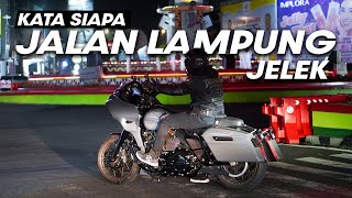 Banyak Dikira Jalan Lampung Itu Jelek  Motovlog 339 [upl. by Alenson]