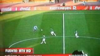 Uruguay vs México 10 Mundial Sudáfrica 2010 GOL DE SUÁREZ [upl. by Introk]