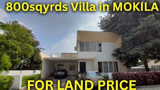 Sark One Villas Mokila For Sale  Villa For Land Price  30 minutes From GACHIBOWLI [upl. by Naahs]