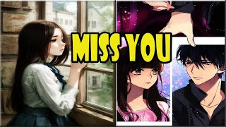 Miss you Asmr for sleep Boyfriend Girlfriends Roleplay Asmr love love [upl. by Ihtak754]