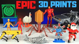 Best 3D Printing Ideas in 2023  The COOLEST Things to 3D Print [upl. by Cumings]