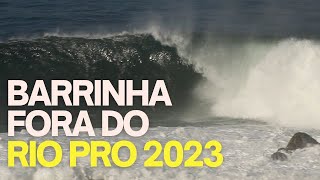 Barrinha fora do Rio Pro  Saquarema WSL Surfing [upl. by Artsa]