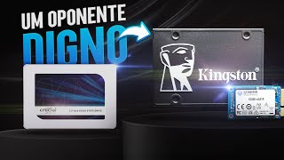 Review SSD Kingston KC600  Um adversário digno dos MX500 SU800 e 870 EVO kingston 😱 😱 [upl. by Kilby512]