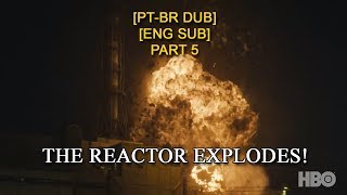 Cena da explosão do reator Chernobyl 2019  Dublado  Parte 55 [upl. by Aihtnamas]