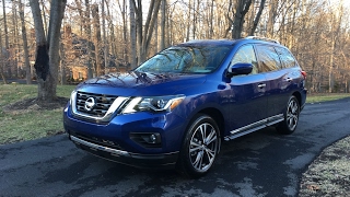 2017 Nissan Pathfinder Platinum – Redline Review [upl. by Yelkrab]