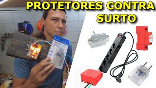 SUPER TESTE DE PROTETORES CONTRA SURTOS ELÉTRICOS [upl. by Litha]