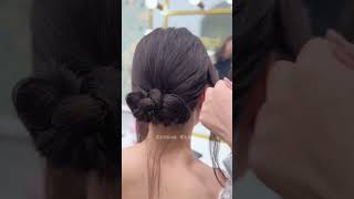 Bridal Hair Style Tutorial 2024 ❤️❤️❤️ [upl. by Linnell]